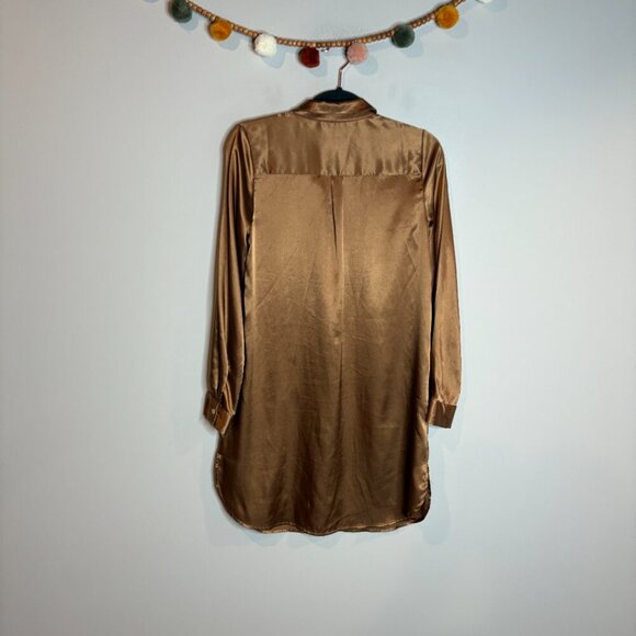 Calypso St. Barth tank silky button down tunic top - Picture 5 of 5